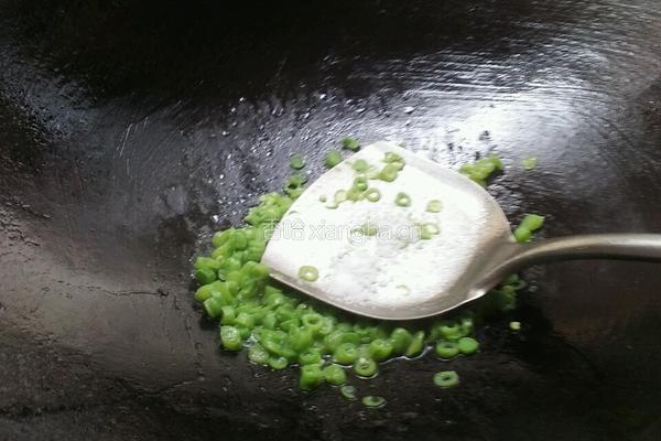 豆角炒蛋的做法图解3
