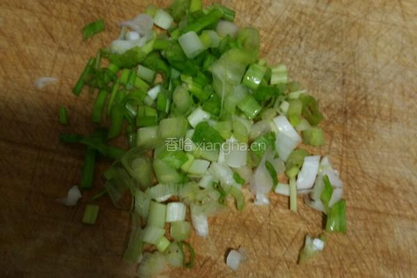 腊肉炒饭的做法图解3