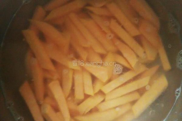 高烧红薯的做法图解3