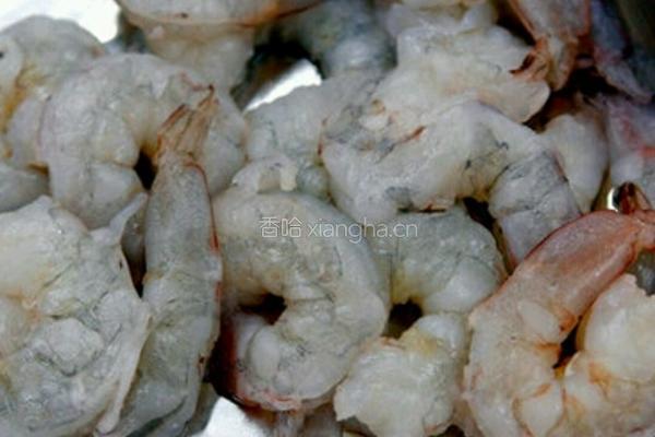 炒虾仁的做法图解1