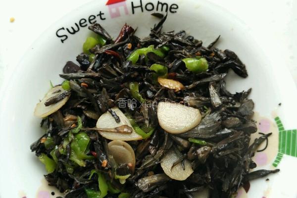 爆炒干巴菌