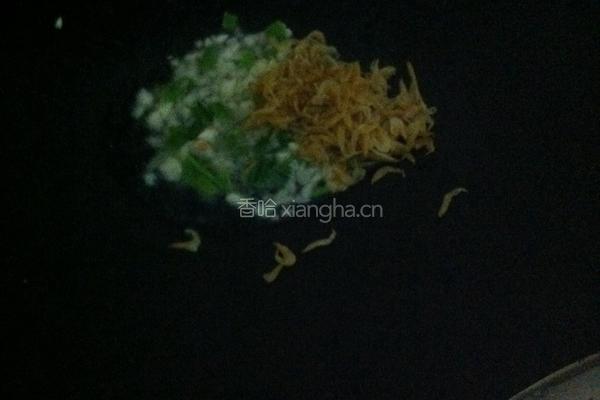 虾米炒青菜的做法图解5