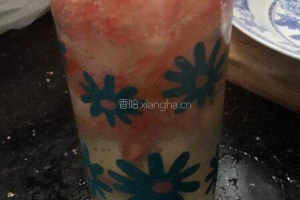 桃子石榴汽水的做法图解6