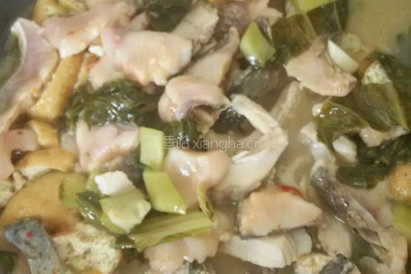 油豆腐酸菜鱼的做法图解8