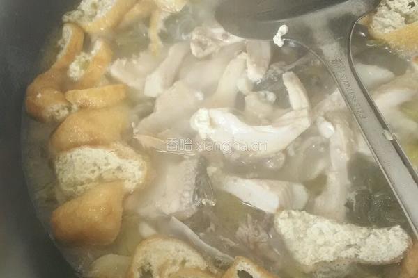 油豆腐酸菜鱼的做法图解7