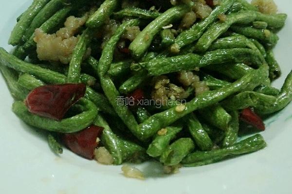 干煸豆角的做法图解6