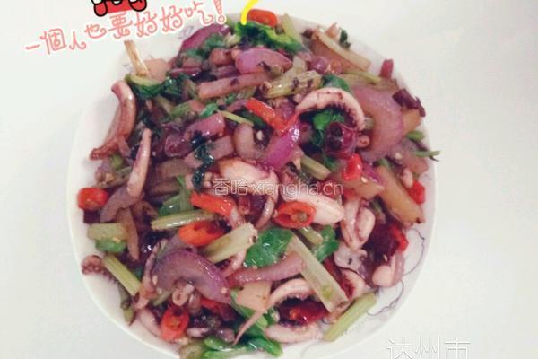 香辣鱿鱼须的做法图解6