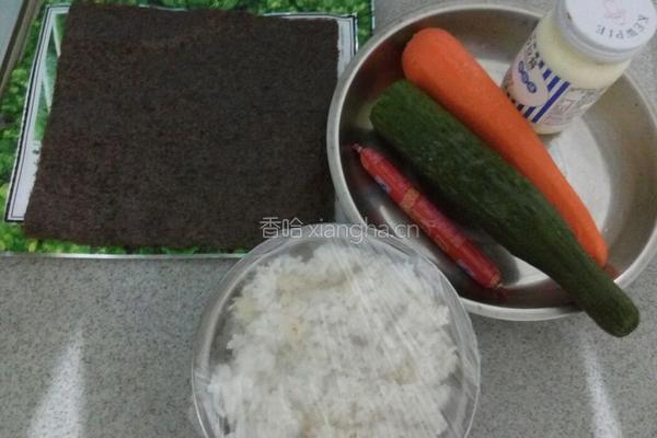 乡村的简单美味寿司的做法图解1