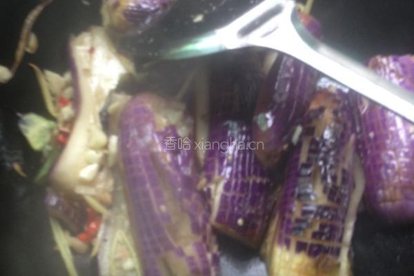 格花茄子的做法图解3