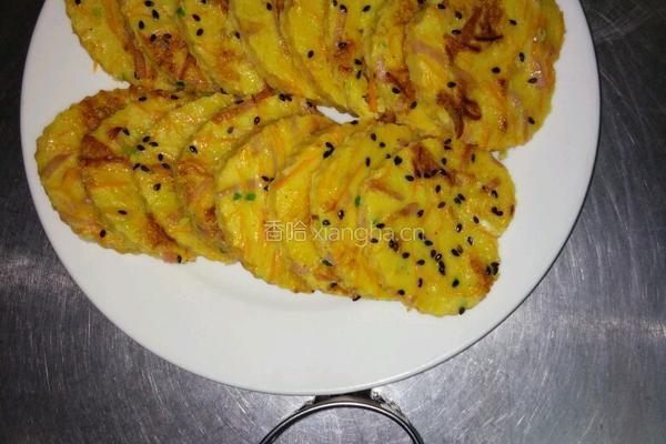 心心鸡蛋饼的做法图解5