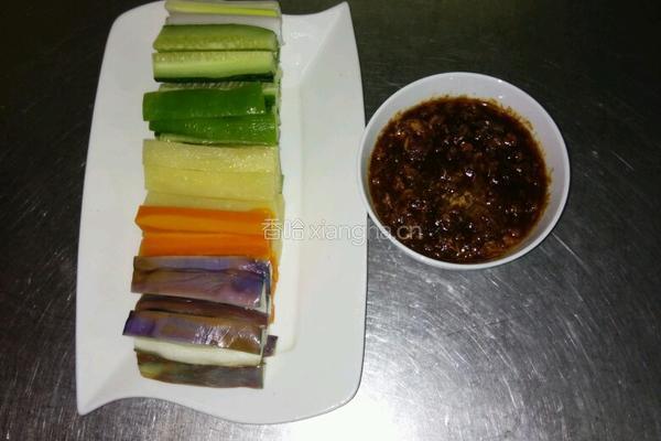 蘸酱菜的做法图解6