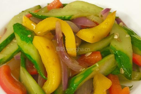 四彩杂蔬的做法图解7