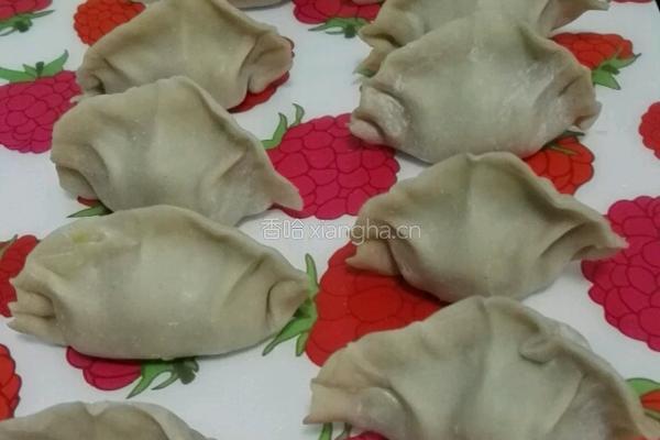 白菜珍珠饺的做法图解4