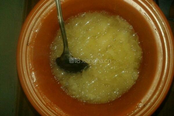 木瓜雪耳牛奶的做法图解2