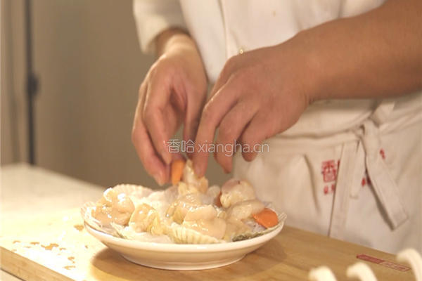 粉丝蒸扇贝的做法图解8
