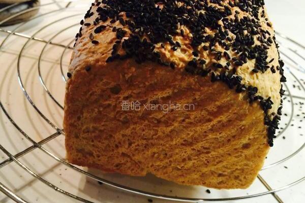 全麦面包的做法图解10