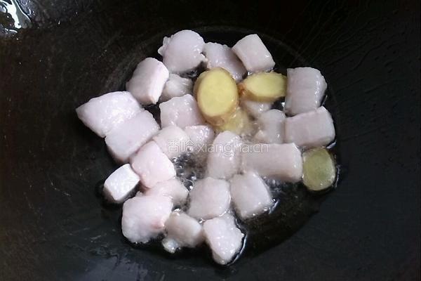 肉烧干马齿笕的做法图解3