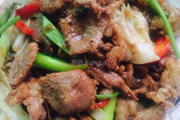 孜然羊肉的做法图解7
