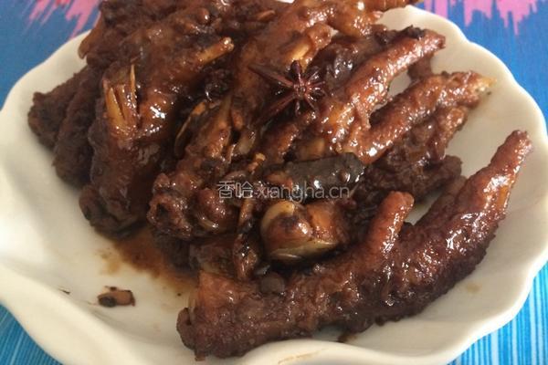 豉汁烧鸡爪的做法图解9