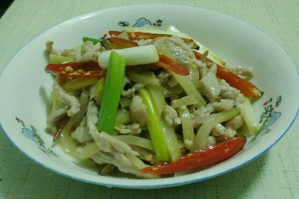 榨菜肉丝