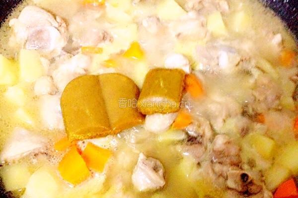 鸡肉咖喱饭的做法图解6
