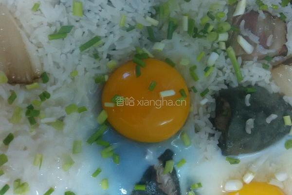 塘虱鸡蛋煲仔饭的做法图解6