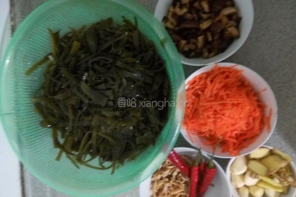 凉拌三味海带丝的做法图解4