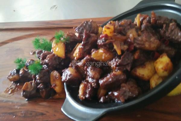 红焖牛肉
