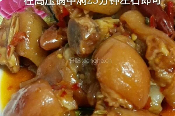 啤酒焖猪脚的做法图解6