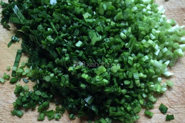 韭菜魚肉饼的做法图解1