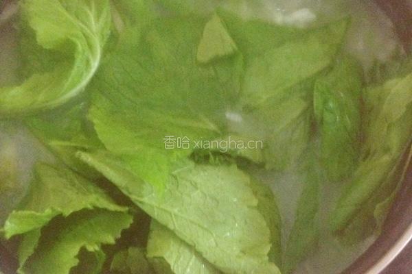 排骨芥菜粥的做法图解8