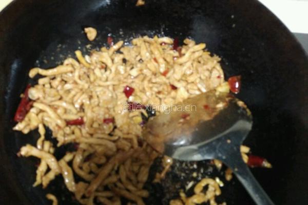 美丽姐之白菜肉丝，超入味的喔。的做法图解4