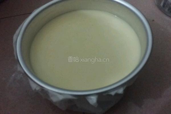 轻乳酪蛋糕的做法图解7