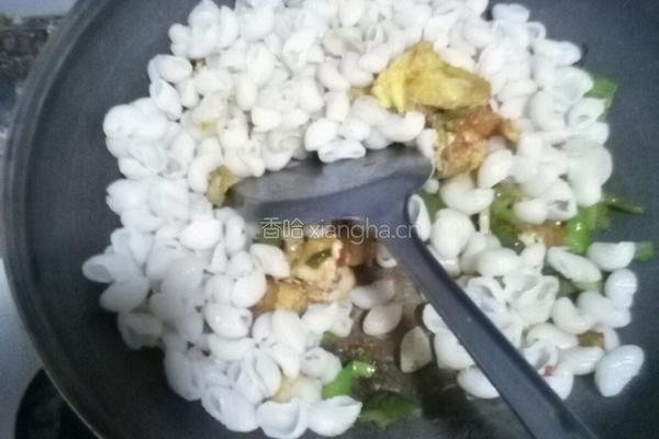 小炒白面饹团的做法图解5