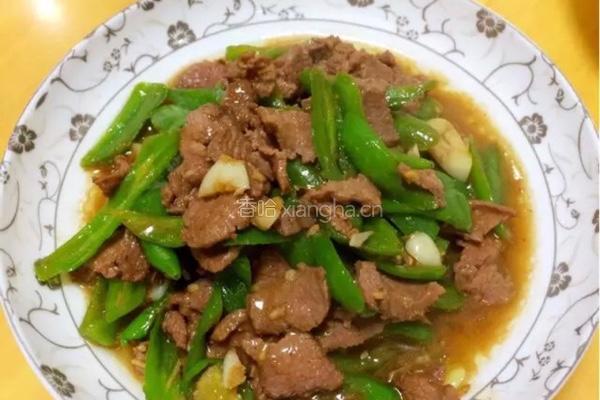 青椒猪肝炒瘦肉的做法图解11
