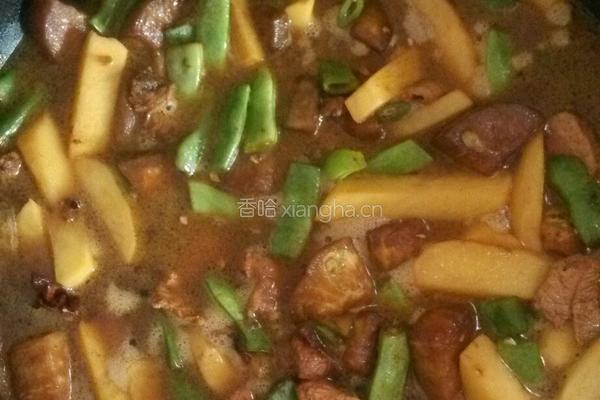 茄子土豆芸豆乱炖！的做法图解7