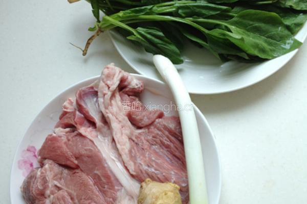 牛肉丸子汤的做法图解1