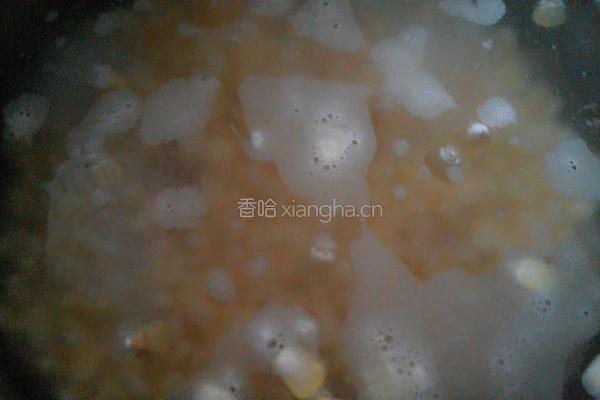 玉米胡萝卜粥的做法图解5
