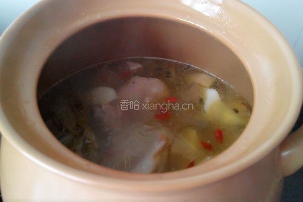 酸萝卜老鸭汤的做法图解7