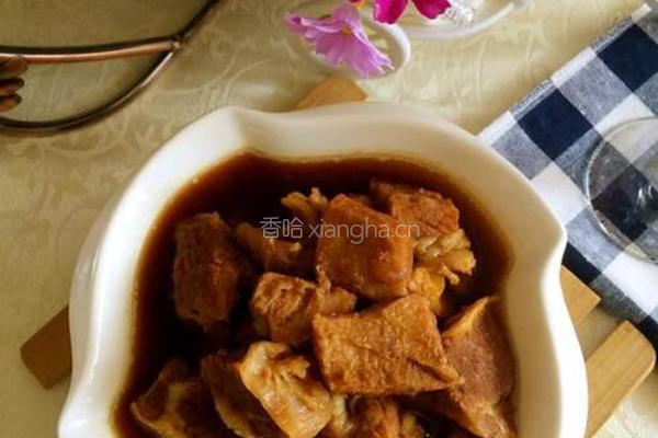 红烧牛腩的做法图解8