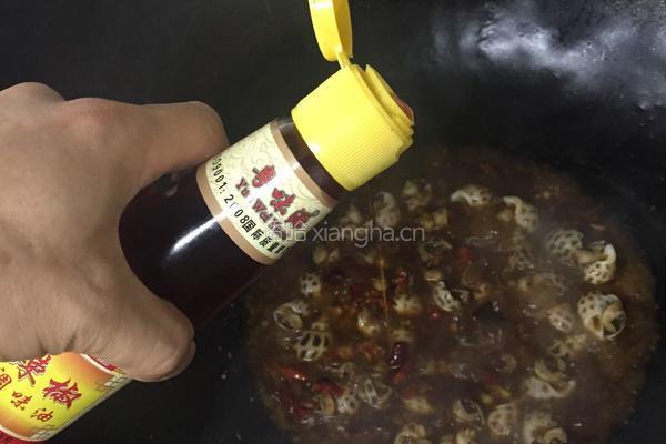 辣酒煮花螺的做法图解9