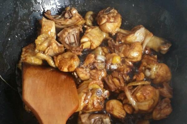 茭白红烧鸡的做法图解4