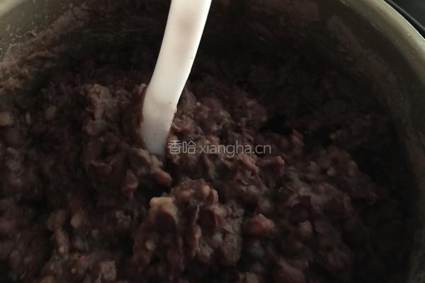 红豆冰皮月饼的做法图解3