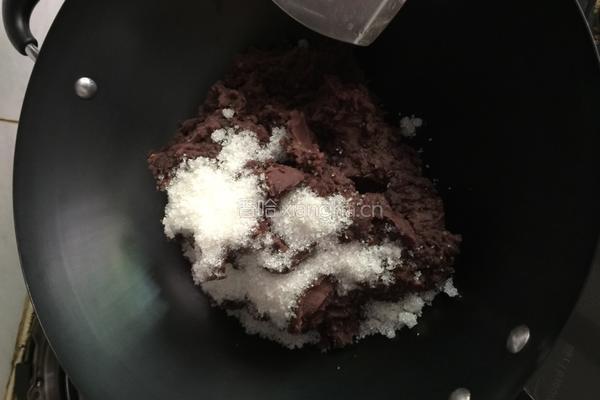 红豆冰皮月饼的做法图解4