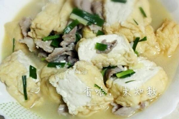 瘦肉煮山水豆腐的做法图解9