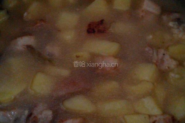 土豆五花肉焖饭的做法图解4