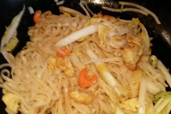鸡蛋炒面的做法图解4