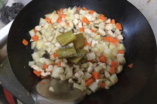 木木牌咖喱鸡块的做法图解6