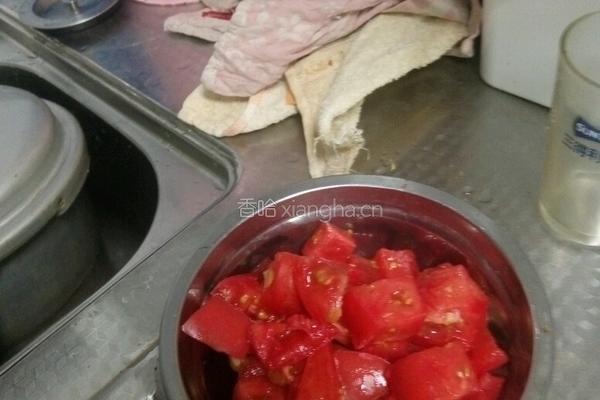 番茄豆腐的做法图解3