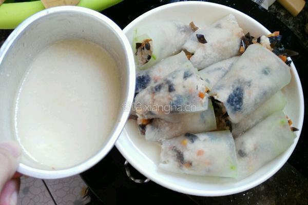 冬瓜鸡肉卷的做法图解8